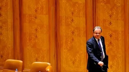 Vasile Blaga a eliberat biroul președintelui Senatului