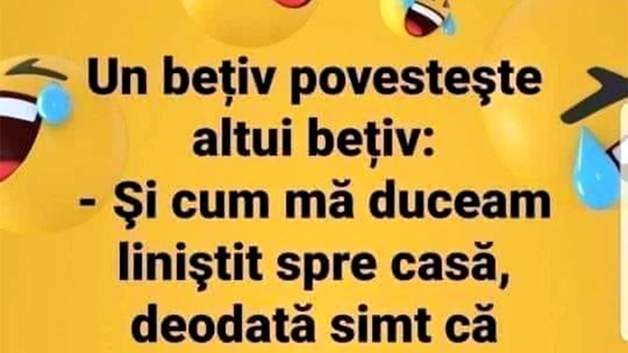 Bancul de miercuri | Discuție între doi bețivi