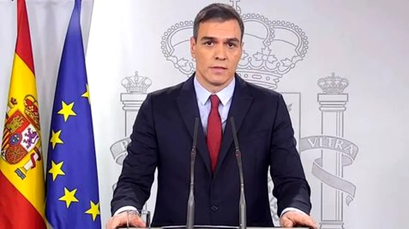 SPANIA intră în stare de urgență națională pentru două săptămâni