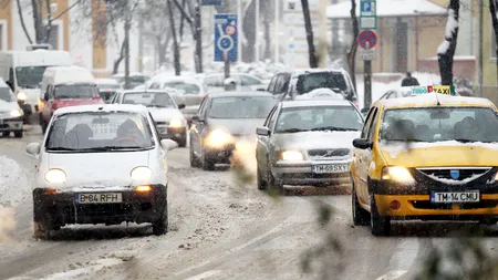 AVERTIZARE COD GALBEN de ninsori și viscol în aproape toată țara