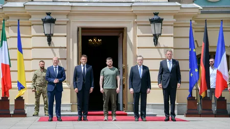 Iohannis după întâlnirea cu Zelenski: Este responsabilitatea noastră să-i ajutăm prietenii noștri ucraineni să-și construiască un nou viitor