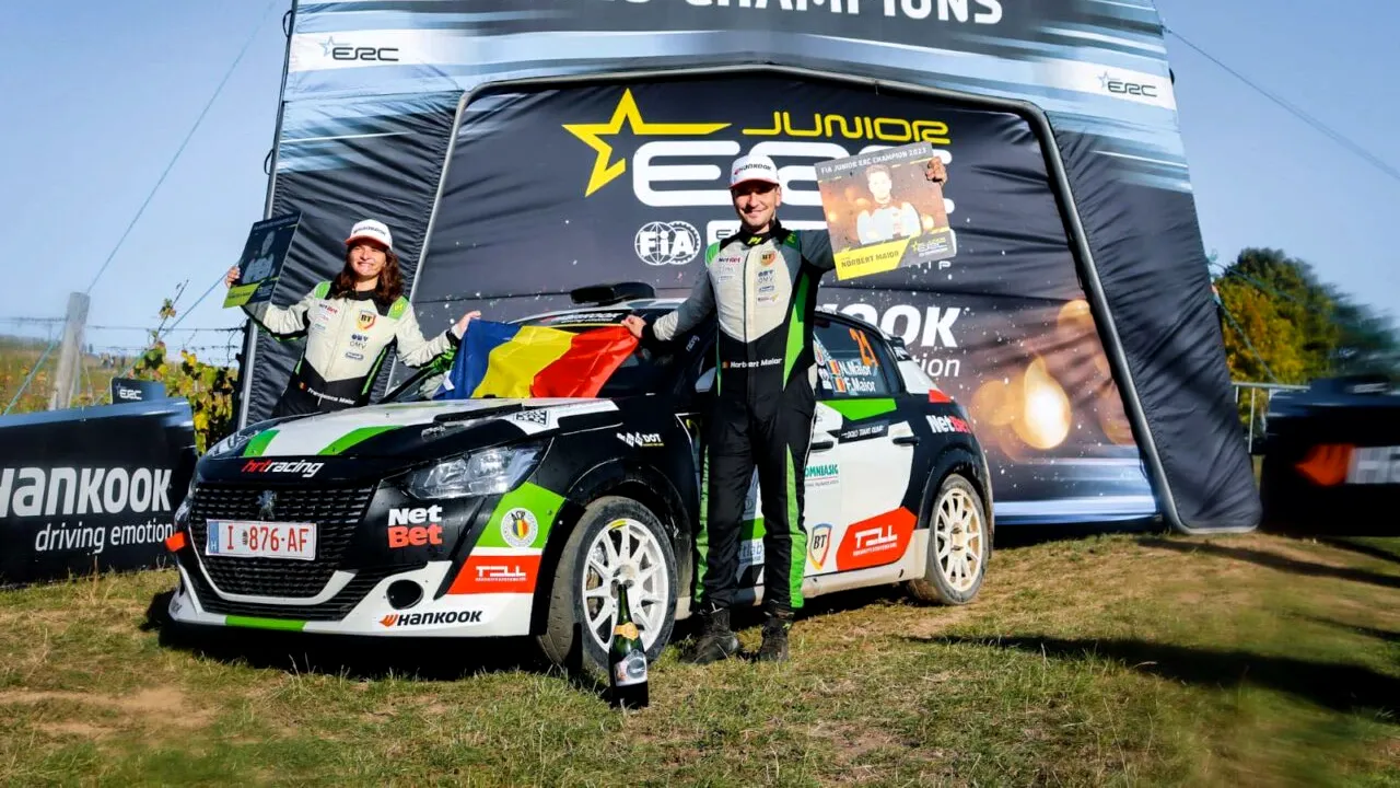 S-a scris ISTORIE în campionatul de juniori la raliuri: Frații Maior s-au impus