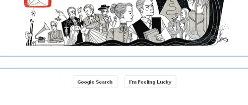 BRAM STOKER, autorul romanului DRACULA, omagiat astăzi de Google printr-un Doodle