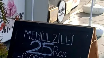 Ce a primit un turist care a comandat „meniul zilei” la 25 de lei, într-un local din stațiunea Neptun