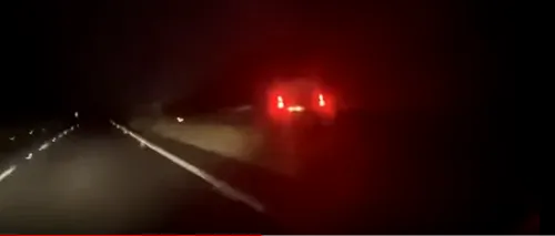 Ce a pățit un român din Irlanda care a condus pe contrasens pe o autostradă! În România pleca liniștit acasă... VIDEO