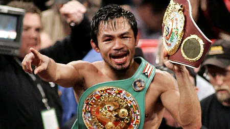 Campionul mondial la box Manny Pacquiao a debutat în baschet