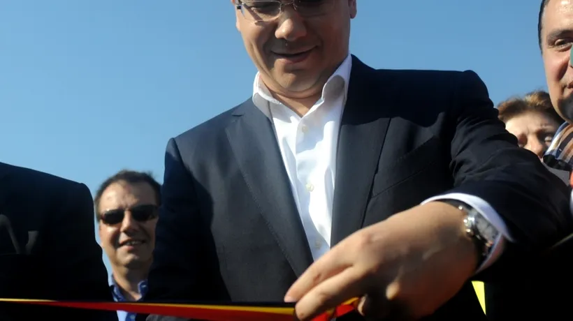 Ponta inaugurează 60 de kilometri din autostrada Orăștie-Sibiu UPDATE