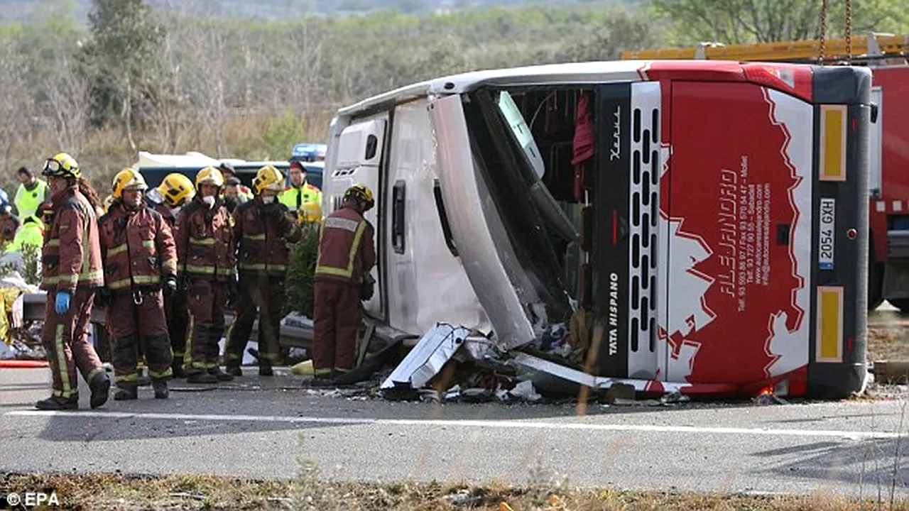 Ce naționalități au celelalte victime ale accidentului din Spania, pe lângă studenta româncă