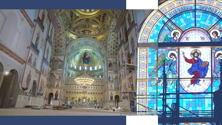 Imagini copleșitoare din Catedrala Mântuirii Neamului înainte de SFINȚIRE