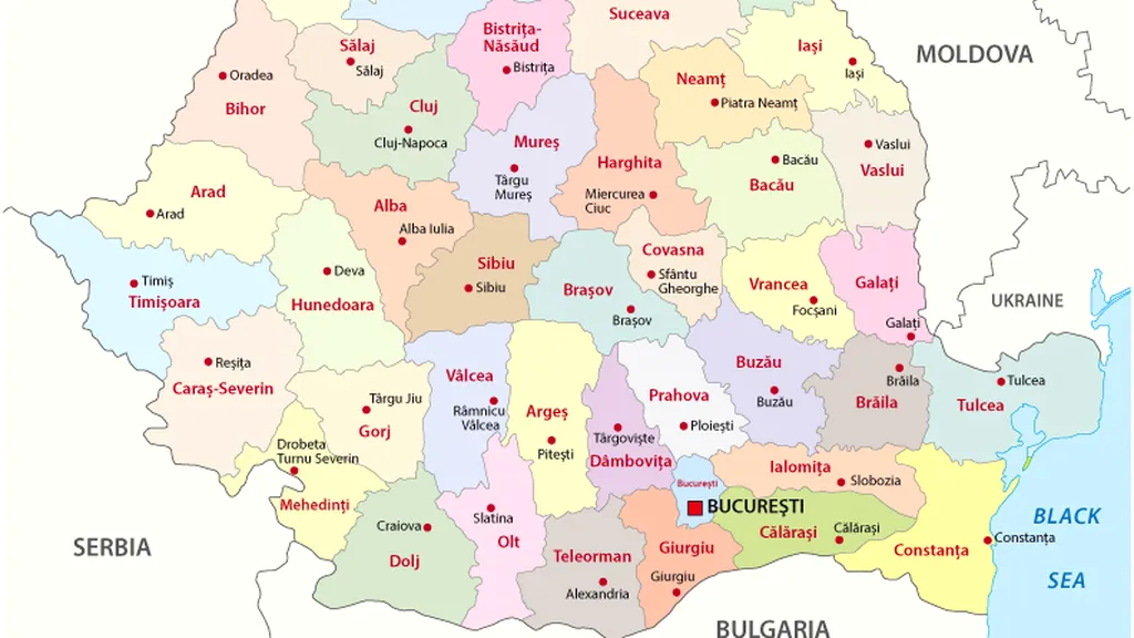 Se schimbă harta României? Semnalul de alarmă a fost tras. Țara nu poate susține cele 41 de județe și municipiul București
