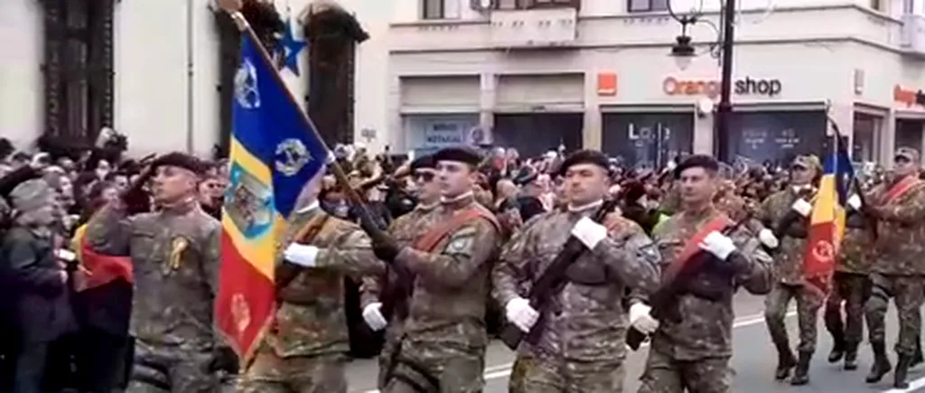 Incident de Ziua Națională a României. Un militar a leșinat în timpul paradei
