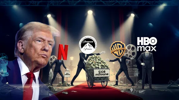 Bătălia giganților cinematografiei se întețește: Paramount oferă 108 mld. $ pentru Warner Bros în încercarea de a întrece Netflix. Ce spune Trump