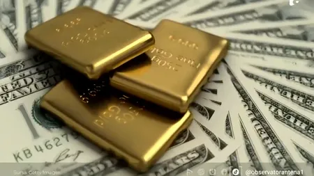 Prețul AURULUI a ajuns la un nivel istoric, iar dolarul este în cădere liberă. Moneda a atins cea mai mică valoare din ultimii trei ani