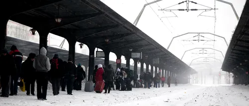 CFR Călători: Trenurile ar putea avea întârzieri miercuri dimineață, din cauza condițiilor meteo