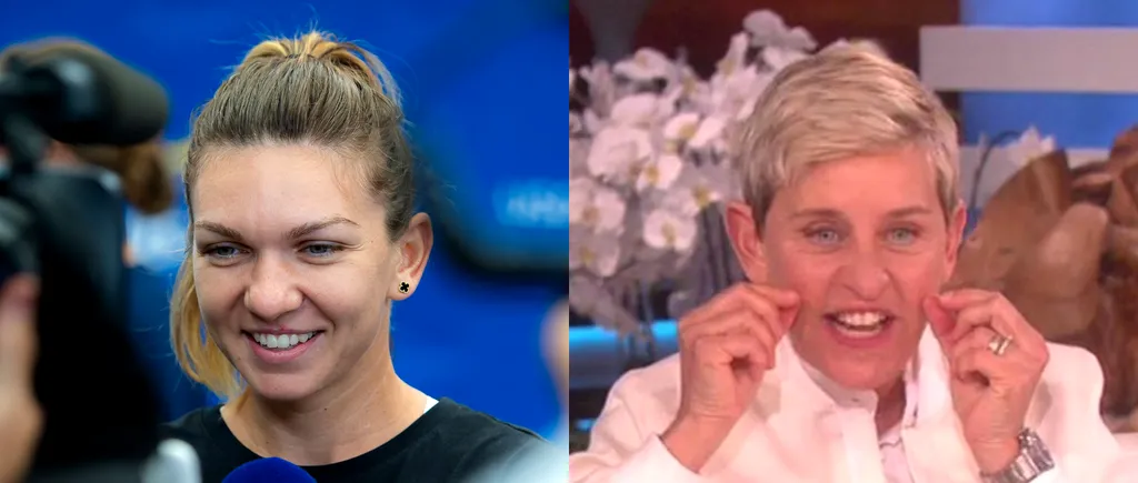 Simona Halep a apărut la celebrul show al lui Ellen DeGeneres. Replici savuroase și hohote de râs cât cuprinde - VIDEO