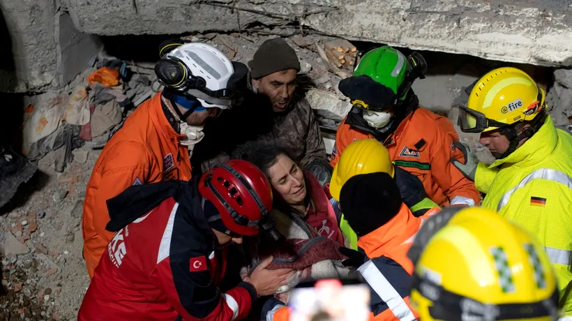 LIVE | Bilanțul CUTREMURELOR din Turcia și Siria depășește 41.000 de morți. OMS: „Este cel mai grav dezastru natural din ultimul secol” | Femeie salvată după 212 ore sub dărâmături