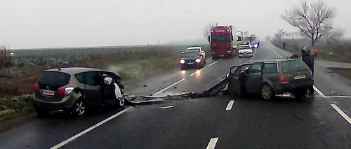 Accidentul grav din Neamț | Trei persoane decedate: ambii șoferi ai autoturismelor și o pasageră 