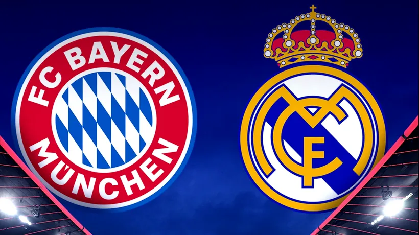 Bayern Munchen - Real Madrid. Turul semifinalei din Champions LEAGUE anunță un show incendiar. Cine transmite la tv marele meci din Liga Campionilor