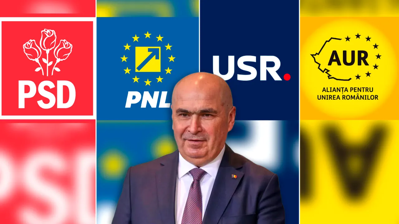 Sebastian Ghiță prezintă primul sondaj de opinie din criza politică. AUR ar avea susținere de aproape 50%, Bolojan de 14%. Cum stă PSD