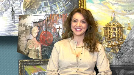 Diagnosticul 3D al medicului artist. REBECA Dumitru: „Simt un spirit de apartenență mai puternic cu pictura mea”