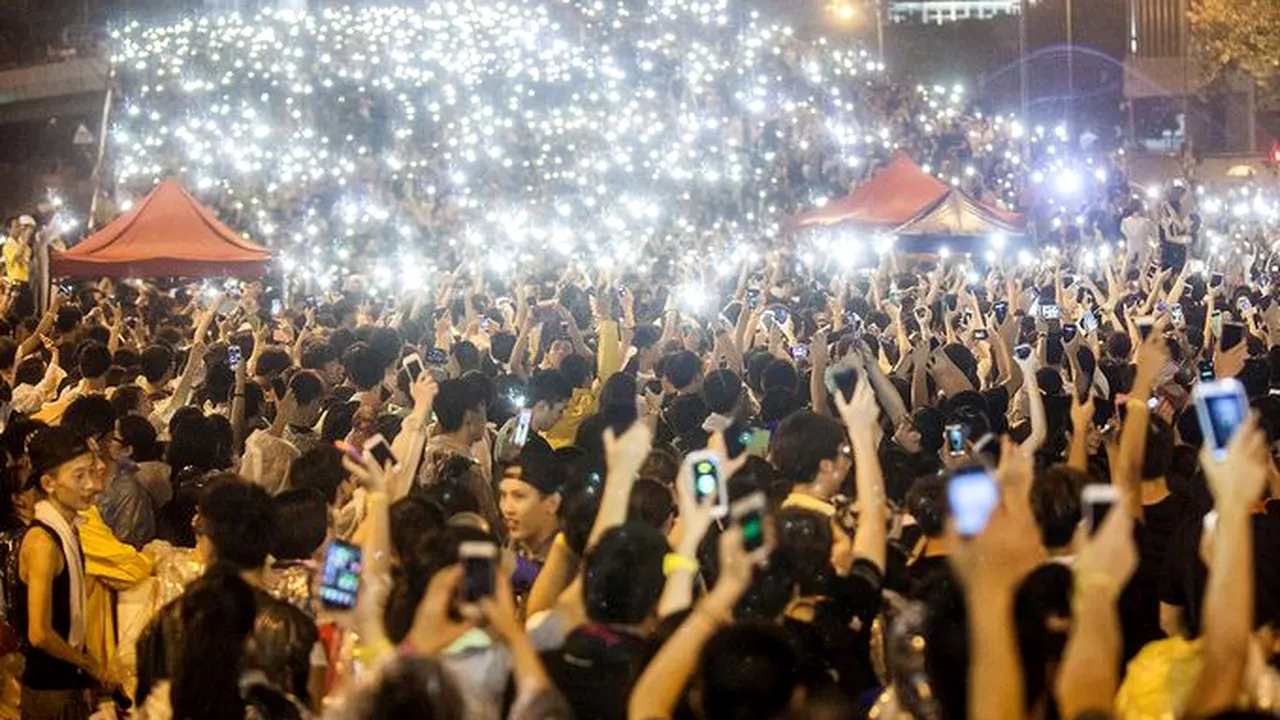 Manifestanții de la Hong Kong nu au 