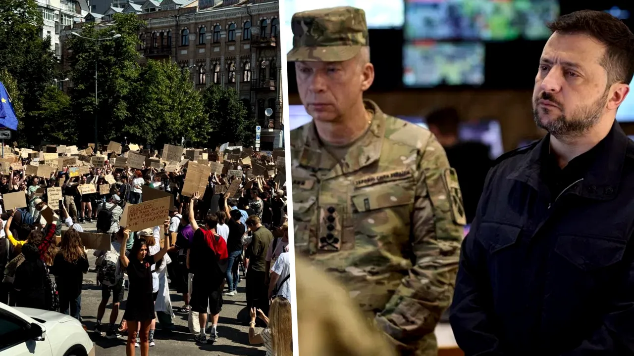 După valul de proteste din Ucraina, Volodimir Zelenski caută un nou șef al armatei. Ucrainenii cer înlocuirea lui Oleksandr Sîrski