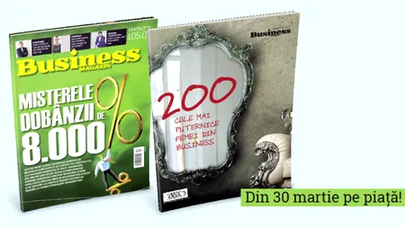 Noul catalog Business Magazin - 200 cele mai puternice femei din business se lansează luni