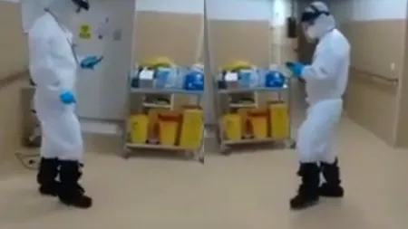 Jerusamela Challenge ajunge la un spital COVID din România: Puțină bucurie și speranță - VIDEO