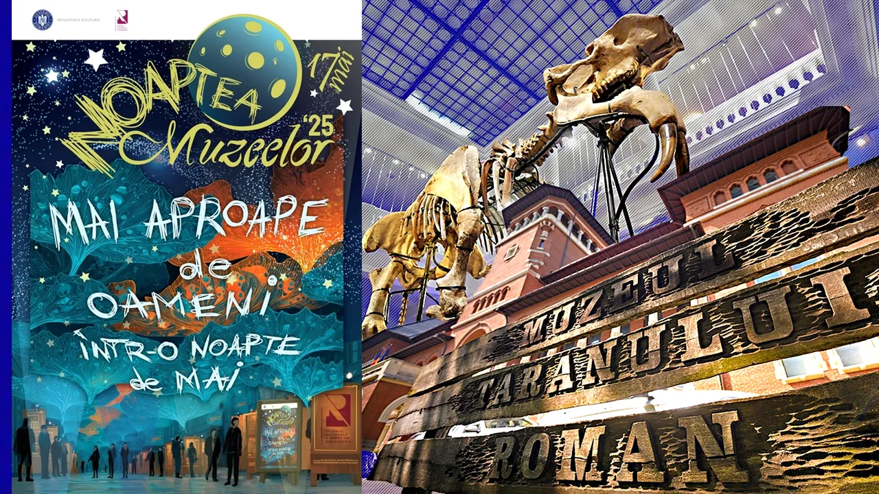 Noaptea Muzeelor 2025, 17 mai. Programul și itinerarul integral