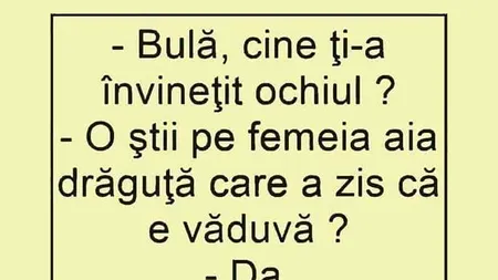 BANC | Bulă și ochiul vânăt