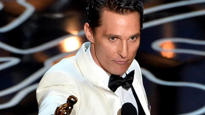 Matthew McConaughey a primit o stea pe Walk of Fame din Hollywood