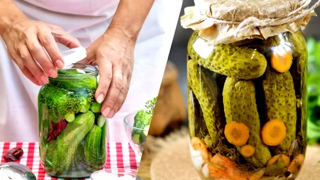 Cantitatea exactă de oțet pe care să o adaugi la 1 kilogram de castraveți murați. Ce arată rețeta tradițională transmisă de la o generație la alta