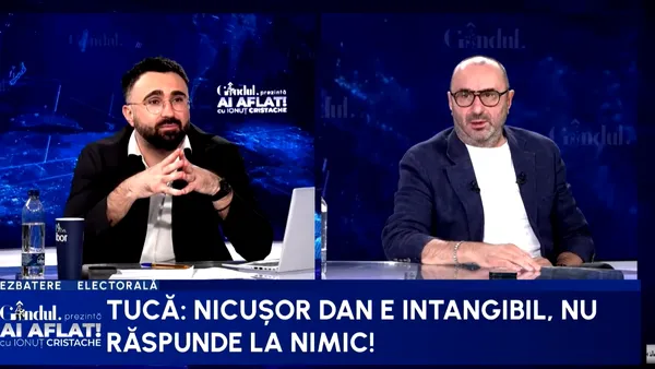 Marius Tucă: „George Simion e un țigan și homosexual, zic ei, toți ăștia”