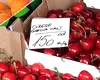 Cât costă 1 kilogram de cireșe în Grecia. În piețele din România, se vând că 150 lei/kg