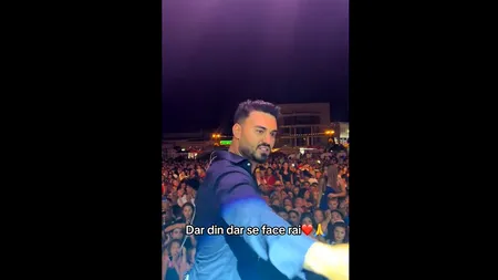 GEST controversat al lui Jador, la un concert din localitatea Brad. Ce a făcut celebrul manelist
