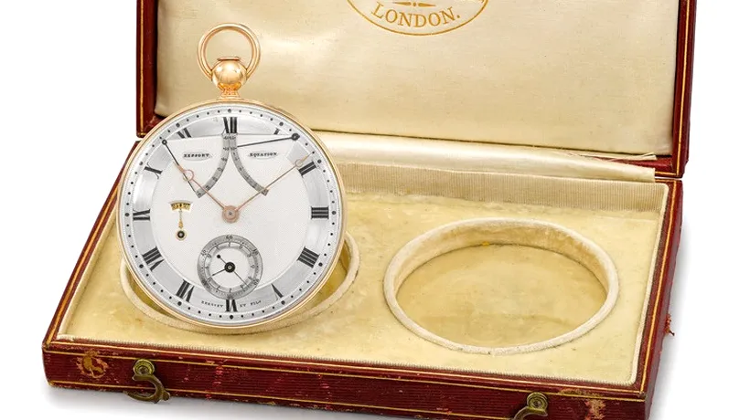 Un ceas de pe vremea lui Napoleon, vândut cu o sumă fabuloasă
