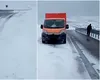 A nins pe Transalpina. Redeschiderea circulației pe drumul montan se amână