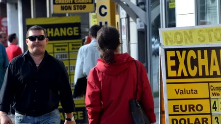 Cursul BNR a coborât ușor. Leul s-a apreciat și față de dolarul american