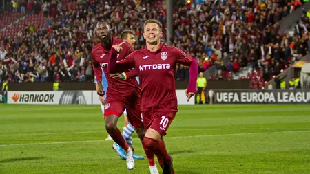 CFR Cluj a învins Lazio, cu scorul de 2-1, în Europa League. Ardelenii trec pe primul loc în grupa E