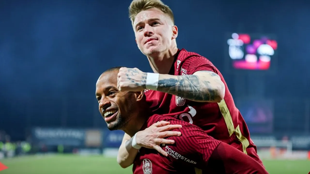 CFR Cluj, victorie clară în derby-ul orașului din Superliga de fotbal! Cum arată clasamentul înainte de playoff