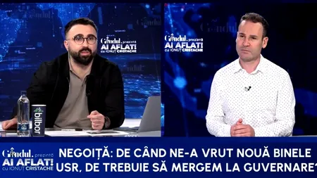 Robert Negoiță: Dacă PSD nu înțelege necesitatea acestei decizii de a intra în OPOZIȚIE, cred că va avea probleme nu grave, foarte grave