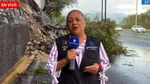 Momentul în care o jurnalistă este lovită de o mașină în timp ce transmitea în direct