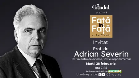 „Față în față cu Ion Cristoiu” începe marți, 28 februarie, de la ora 21.15