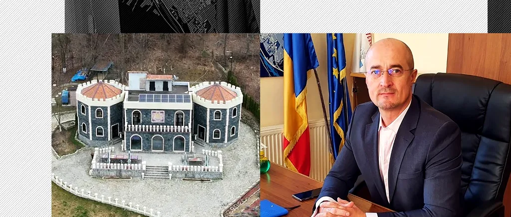 Cum arată castelul unui primar din România! E copiat după „Muzeul bântuit”, iar proprietara din acte este mama PENSIONARĂ a „vătafului” de la Câmpina