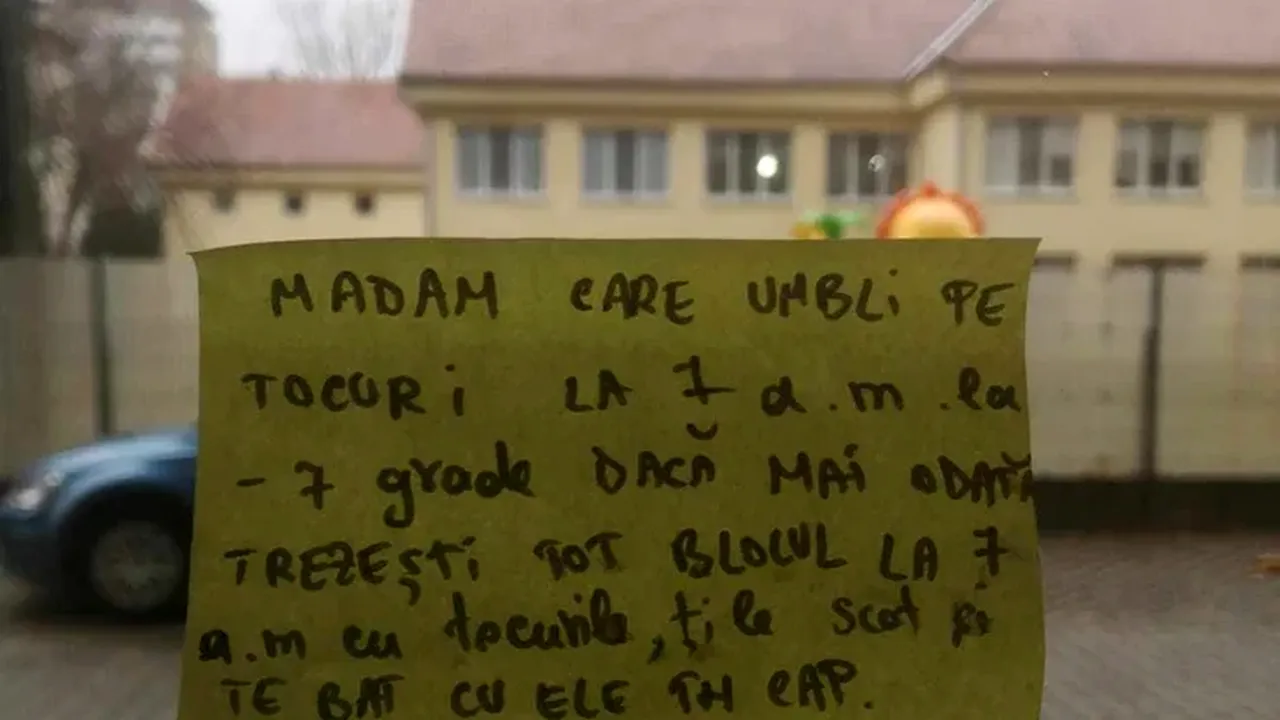 Vecin, EXASPERAT  de „o madam care umblă pe tocuri la 7 dimineața”: „Ți le scot și te bat cu ele în cap” / Reacția celorlalți locatari