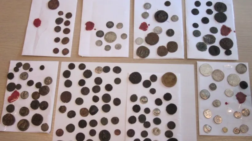 Monede antice scoase la vânzare cu 10 lei bucata