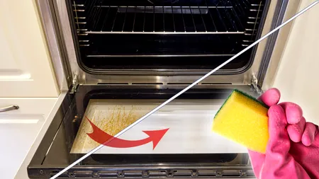 Cum să scapi de grăsimea din cuptor cu doar 2 ingrediente banale. Va străluci după 30 de minute