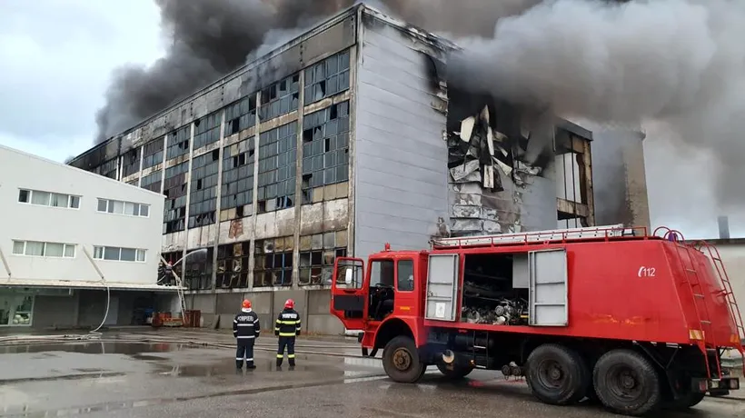 Incendiul de la Brazi. Incineratorul firmei Eco Burn SRL avea instalația oprită ca urmare a suspendării activității