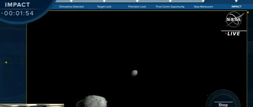 Misiunea DART a NASA a reușit să devieze un asteroid: „Un moment de cotitură pentru apărarea planetei”