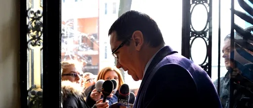 Ponta: Acordul cu Băsescu spune să vorbim la persoana a doua plural și să nu folosim epitete